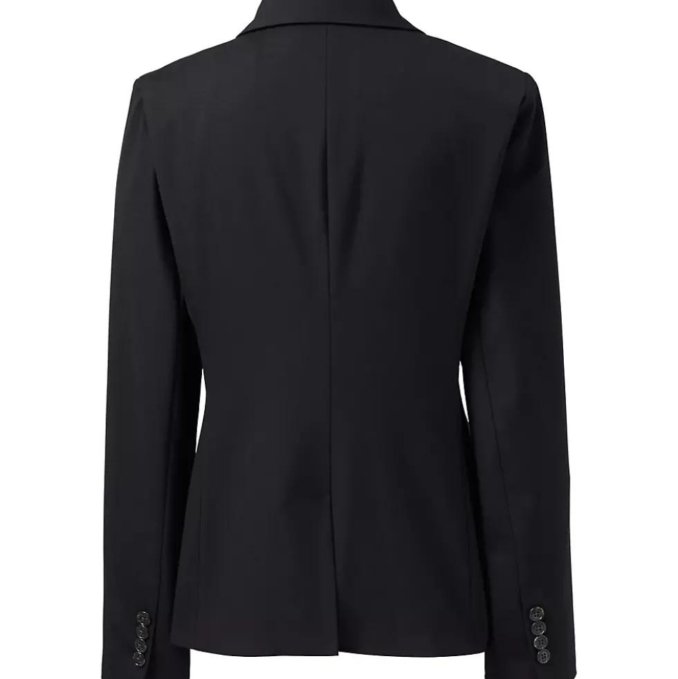 School Uniform Women's Washable Wool Two Button Traditional Blazer