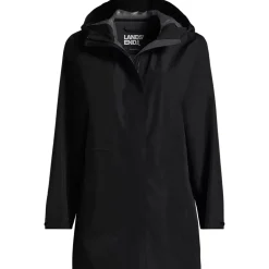 School Uniform Women's Waterproof Hooded Packable Rain Jacket