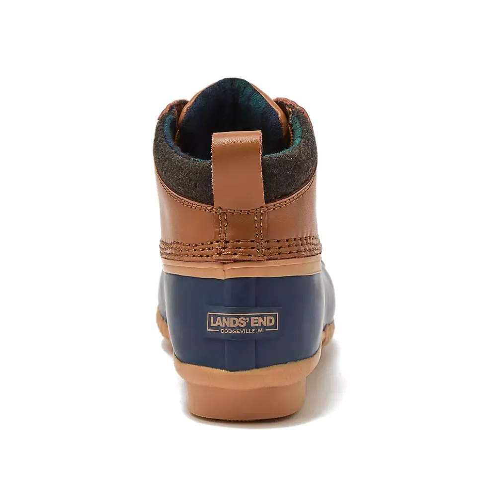 School Uniform Women's Waterproof Ankle Duck Boots