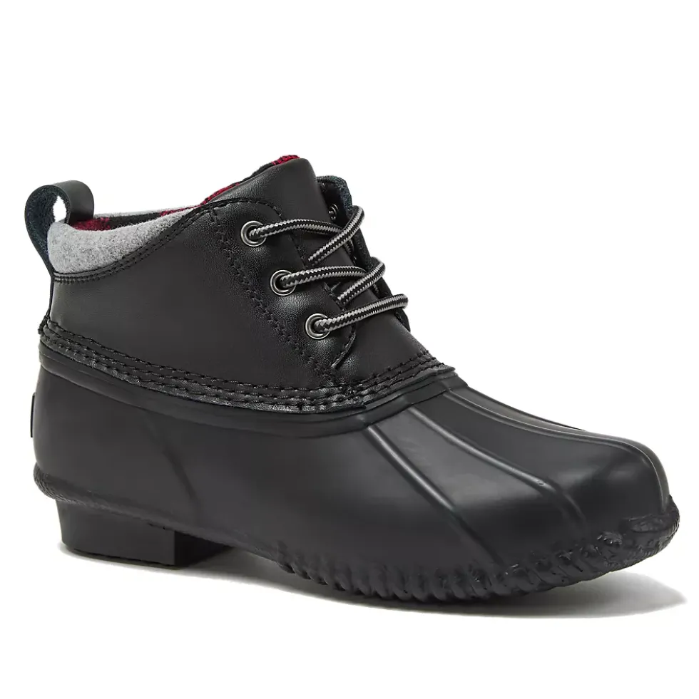 School Uniform Women's Waterproof Ankle Duck Boots