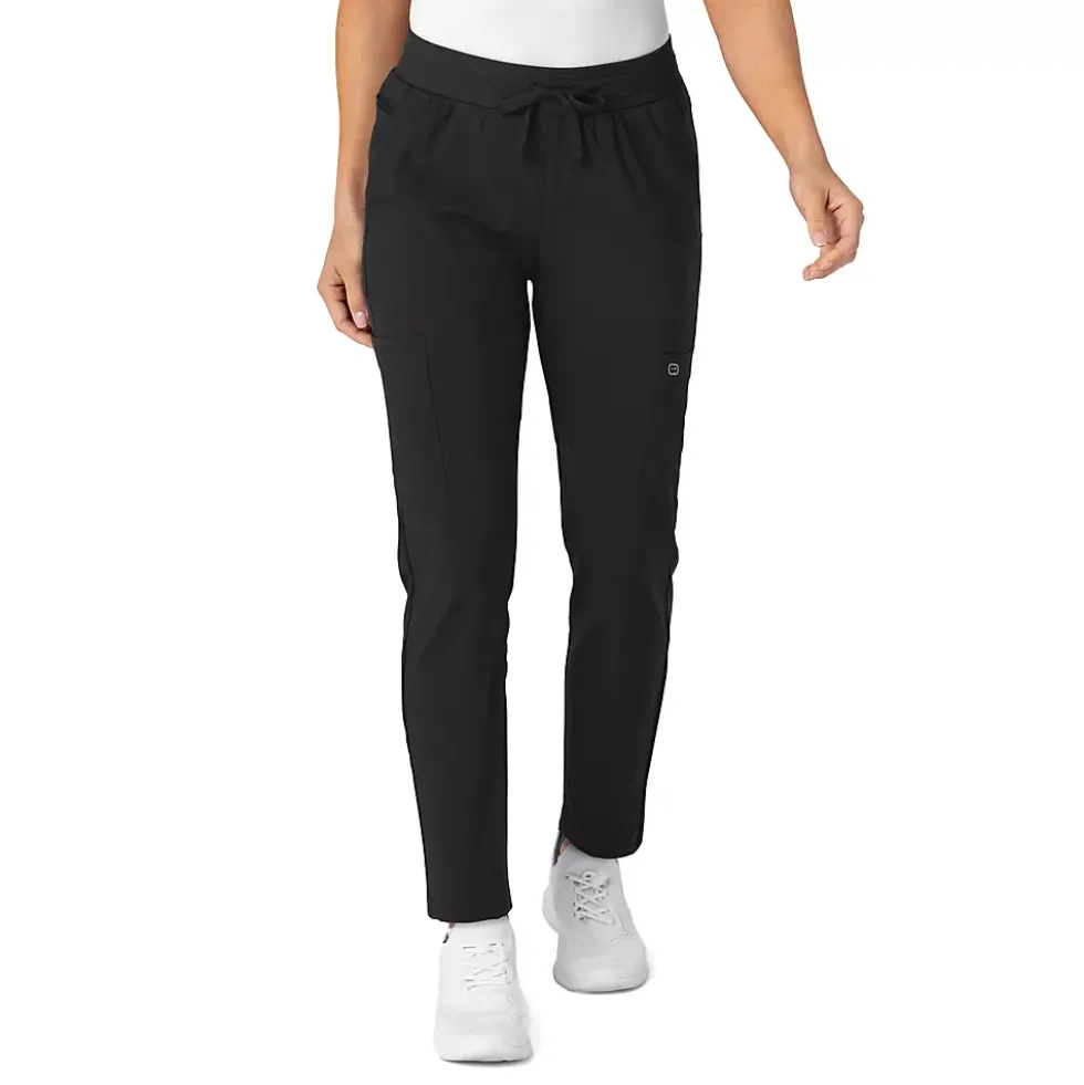 School Uniform Women's Wink W123 Flex-n-Reach Track Scrub Pants