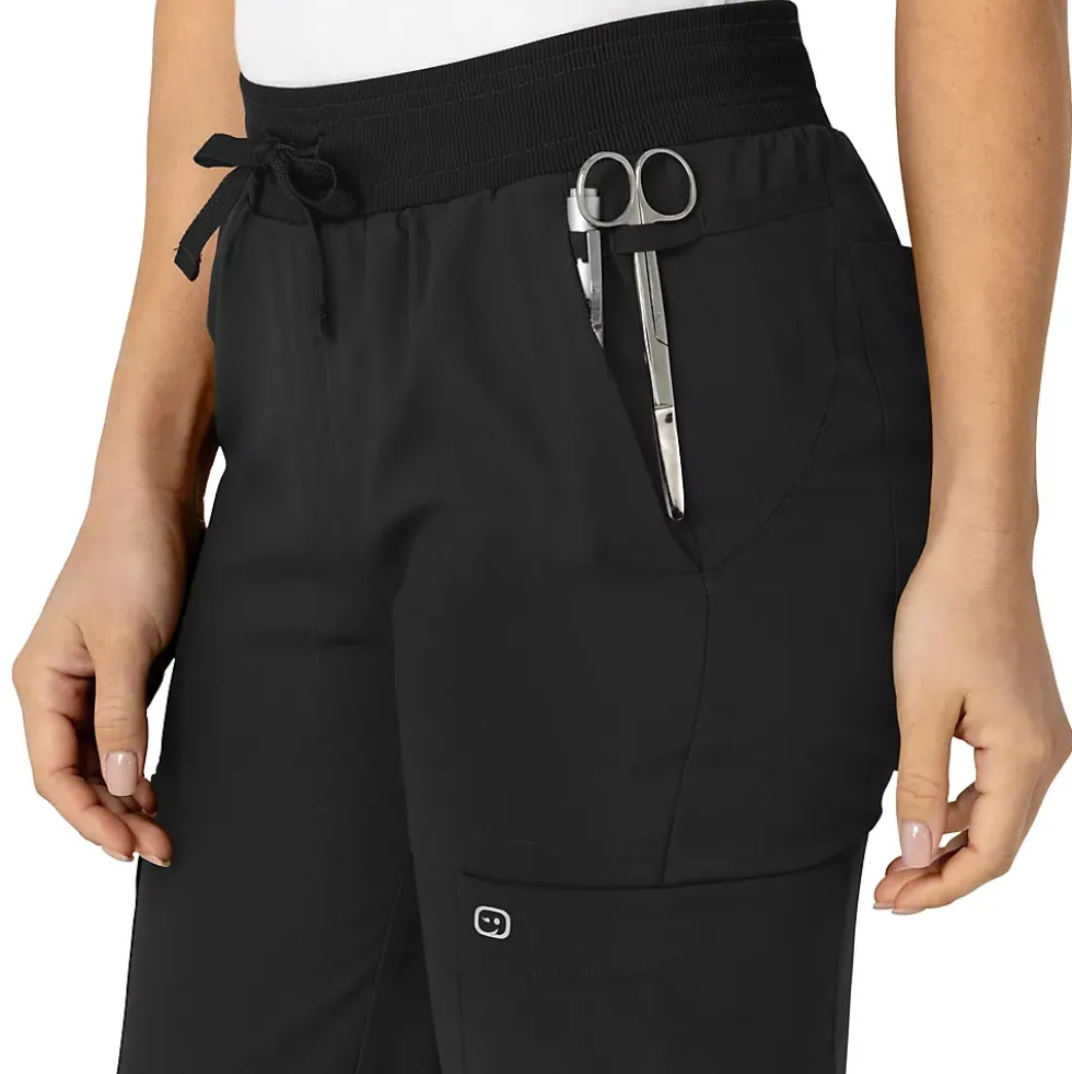 School Uniform Women's Wink W123 Flex-n-Reach Track Scrub Pants