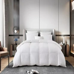 Serta All Seasons Cotton Blend European Down Comforter