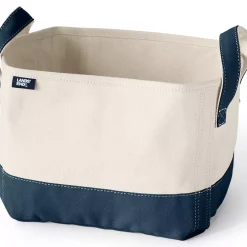 Small Canvas Storage Tote
