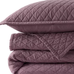 Solid Diamond Double Voile Quilt
