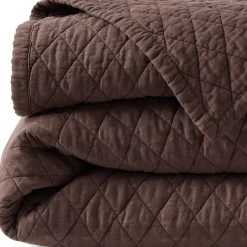 Solid Diamond Double Voile Quilt