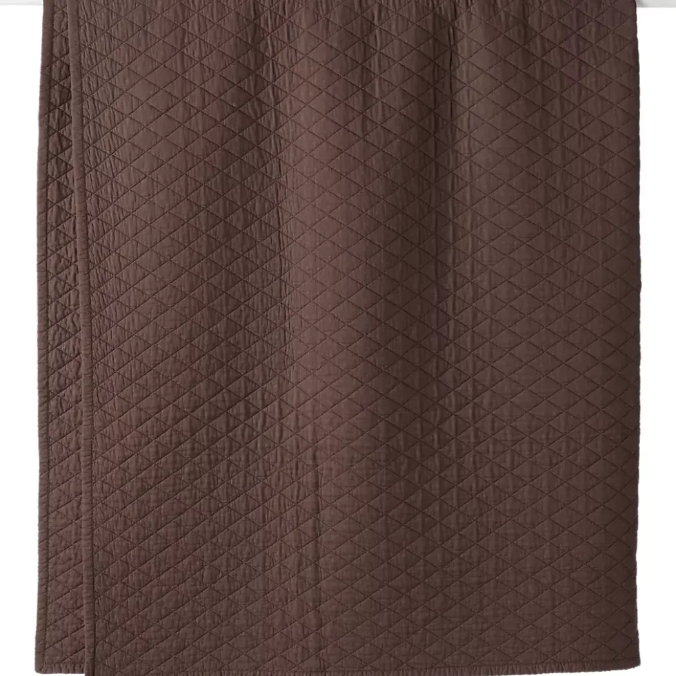 Solid Diamond Double Voile Quilt
