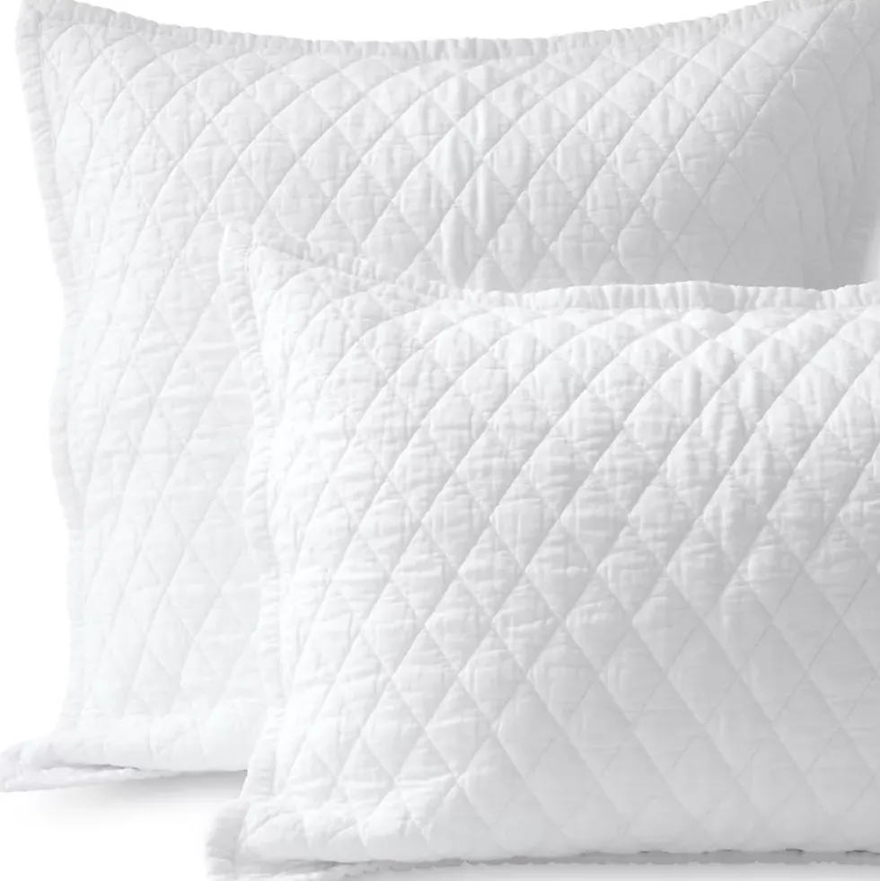 Solid Diamond Double Voile Quilt