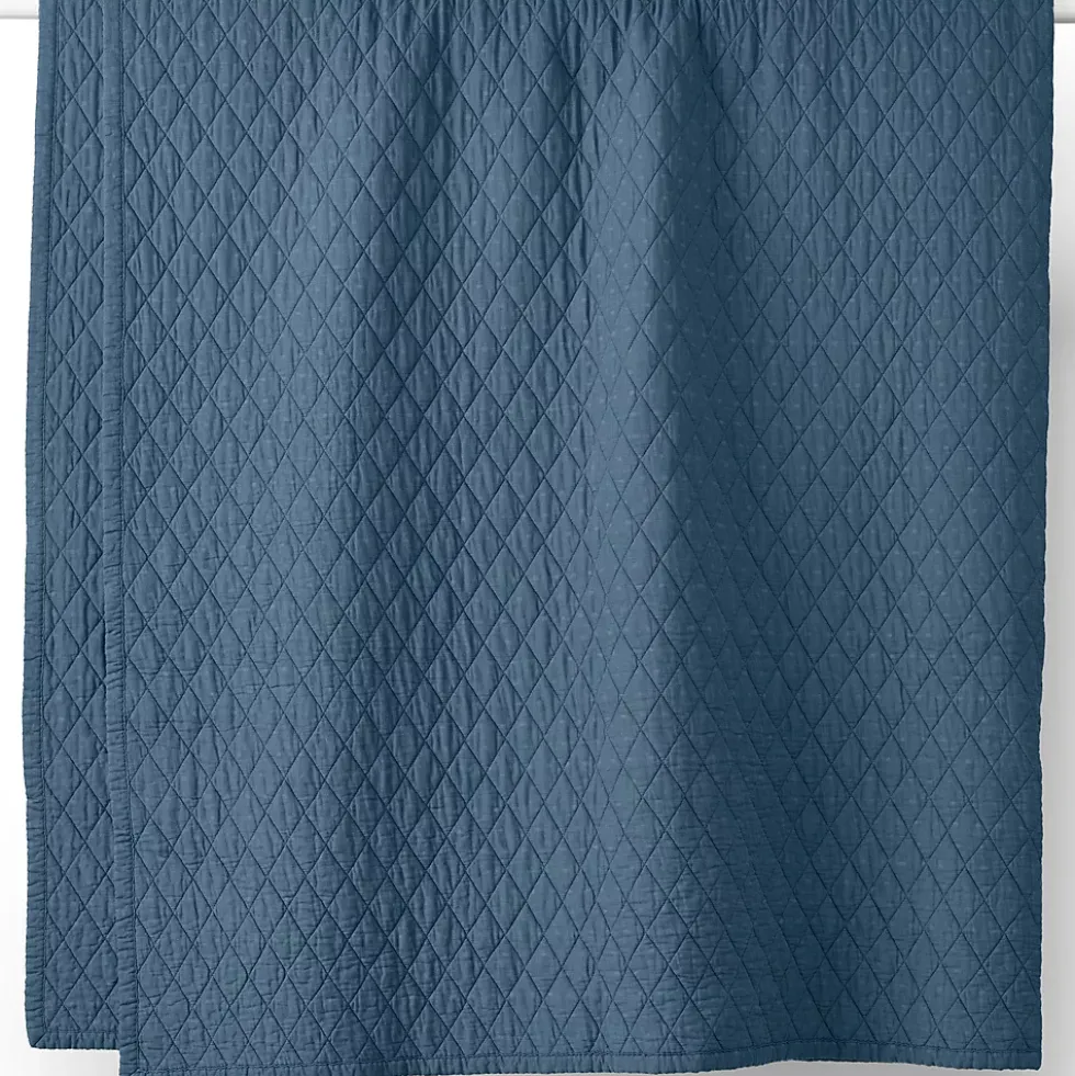 Solid Diamond Double Voile Quilt