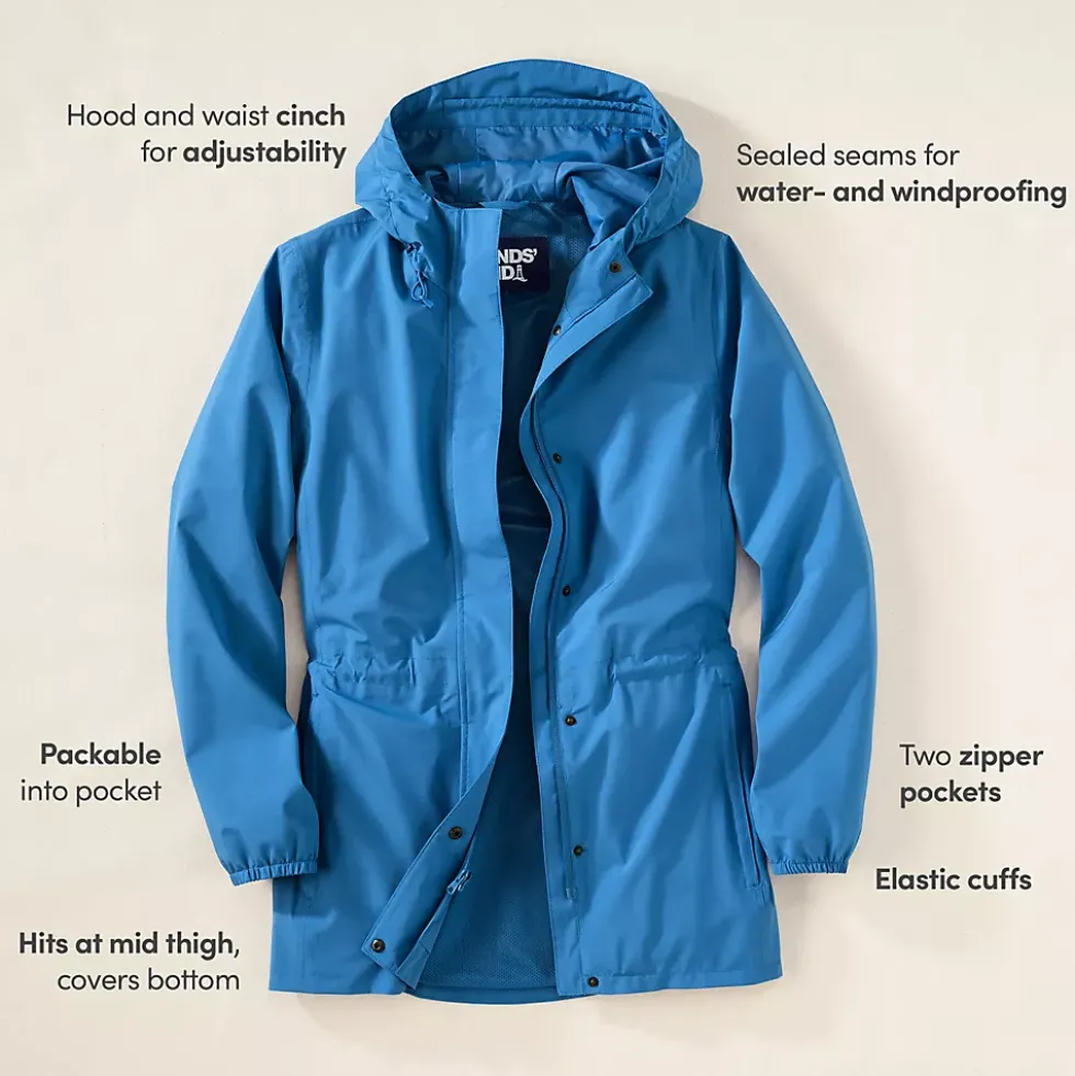 Squall Packable Waterproof Raincoat