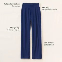 Starfish Mid Rise Straight Leg Pants