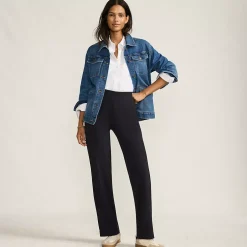 Starfish Mid Rise Straight Leg Pants