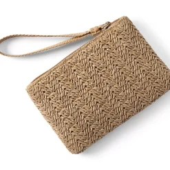 Straw Wristlet