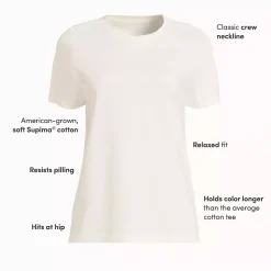 Supima Cotton Crewneck T-Shirt