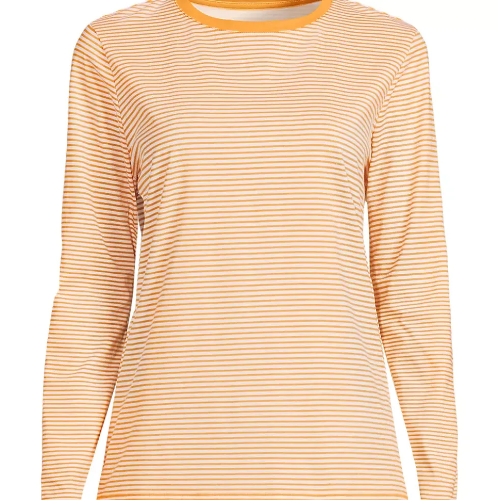 Supima Cotton Long Sleeve Crewneck T-Shirt