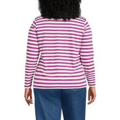 Supima Cotton Long Sleeve Crewneck T-Shirt