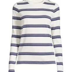 Supima Cotton Long Sleeve Crewneck T-Shirt