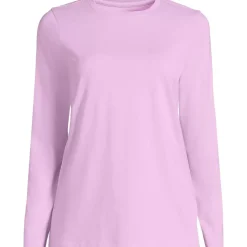 Supima Cotton Long Sleeve Crewneck T-Shirt