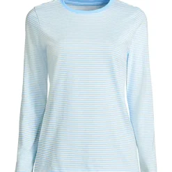 Supima Cotton Long Sleeve Crewneck T-Shirt