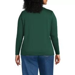 Supima Cotton Long Sleeve Crewneck T-Shirt