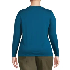 Supima Cotton Long Sleeve Crewneck T-Shirt