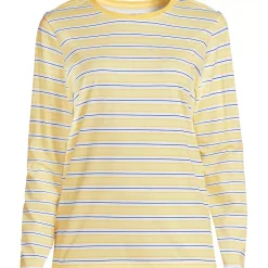 Supima Cotton Long Sleeve Crewneck T-Shirt