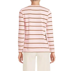 Supima Cotton Long Sleeve Crewneck T-Shirt