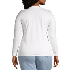 Supima Cotton Long Sleeve Crewneck T-Shirt