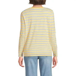 Supima Cotton Long Sleeve Crewneck T-Shirt