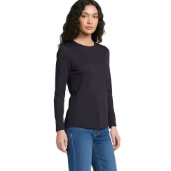 Supima Cotton Long Sleeve Crewneck T-Shirt