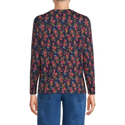 Supima Cotton Long Sleeve Crewneck T-Shirt