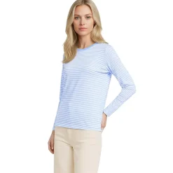Supima Cotton Long Sleeve Crewneck T-Shirt