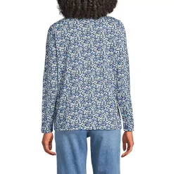 Supima Cotton Long Sleeve Crewneck T-Shirt