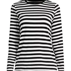 Supima Cotton Long Sleeve Crewneck T-Shirt