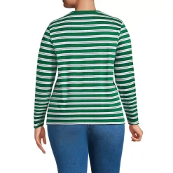 Supima Cotton Long Sleeve Crewneck T-Shirt
