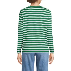 Supima Cotton Long Sleeve Crewneck T-Shirt