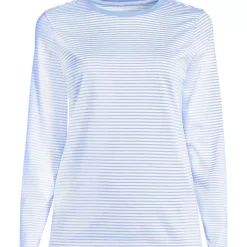 Supima Cotton Long Sleeve Crewneck T-Shirt