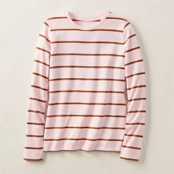 Supima Cotton Long Sleeve Crewneck T-Shirt