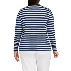 Supima Cotton Long Sleeve Crewneck T-Shirt