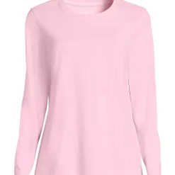 Supima Cotton Long Sleeve Crewneck T-Shirt