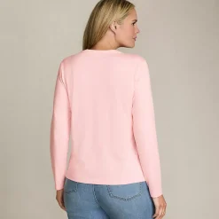 Supima Cotton Long Sleeve V-Neck T-Shirt