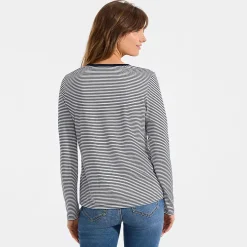 Supima Cotton Long Sleeve V-Neck T-Shirt
