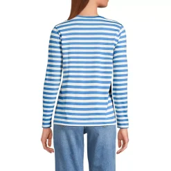Supima Cotton Long Sleeve V-Neck T-Shirt