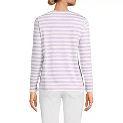 Supima Cotton Long Sleeve V-Neck T-Shirt
