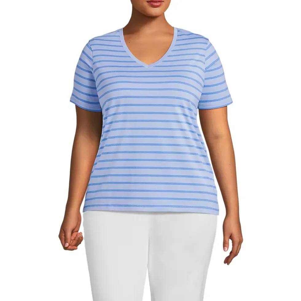 Supima Cotton V-Neck T-Shirt