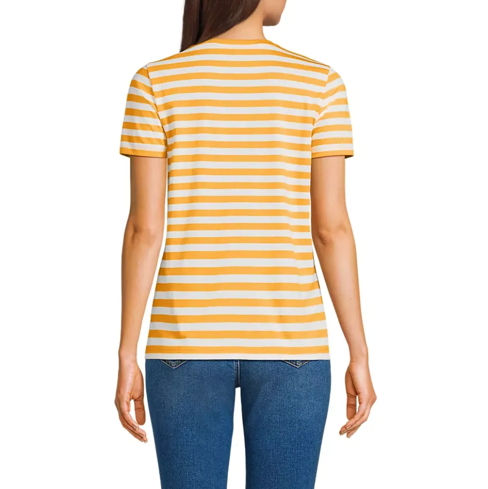 Supima Cotton V-Neck T-Shirt