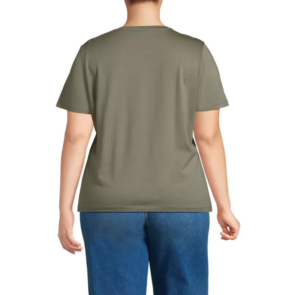 Supima Cotton V-Neck T-Shirt