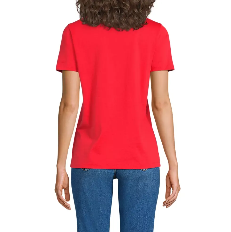 Supima Cotton V-Neck T-Shirt