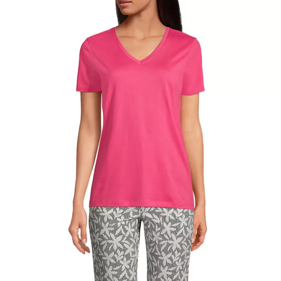 Supima Cotton V-Neck T-Shirt