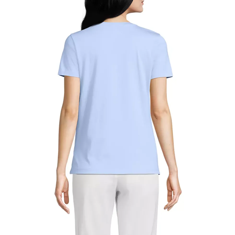 Supima Cotton V-Neck T-Shirt